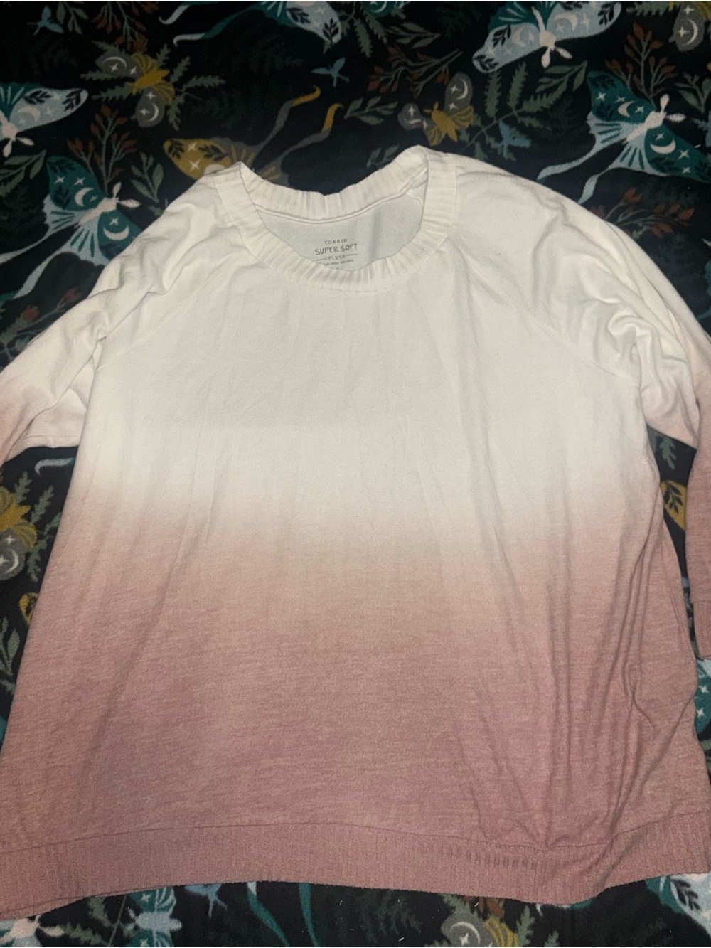 Torrid Super Soft Plush Ombre Pullover Sweater Size 6